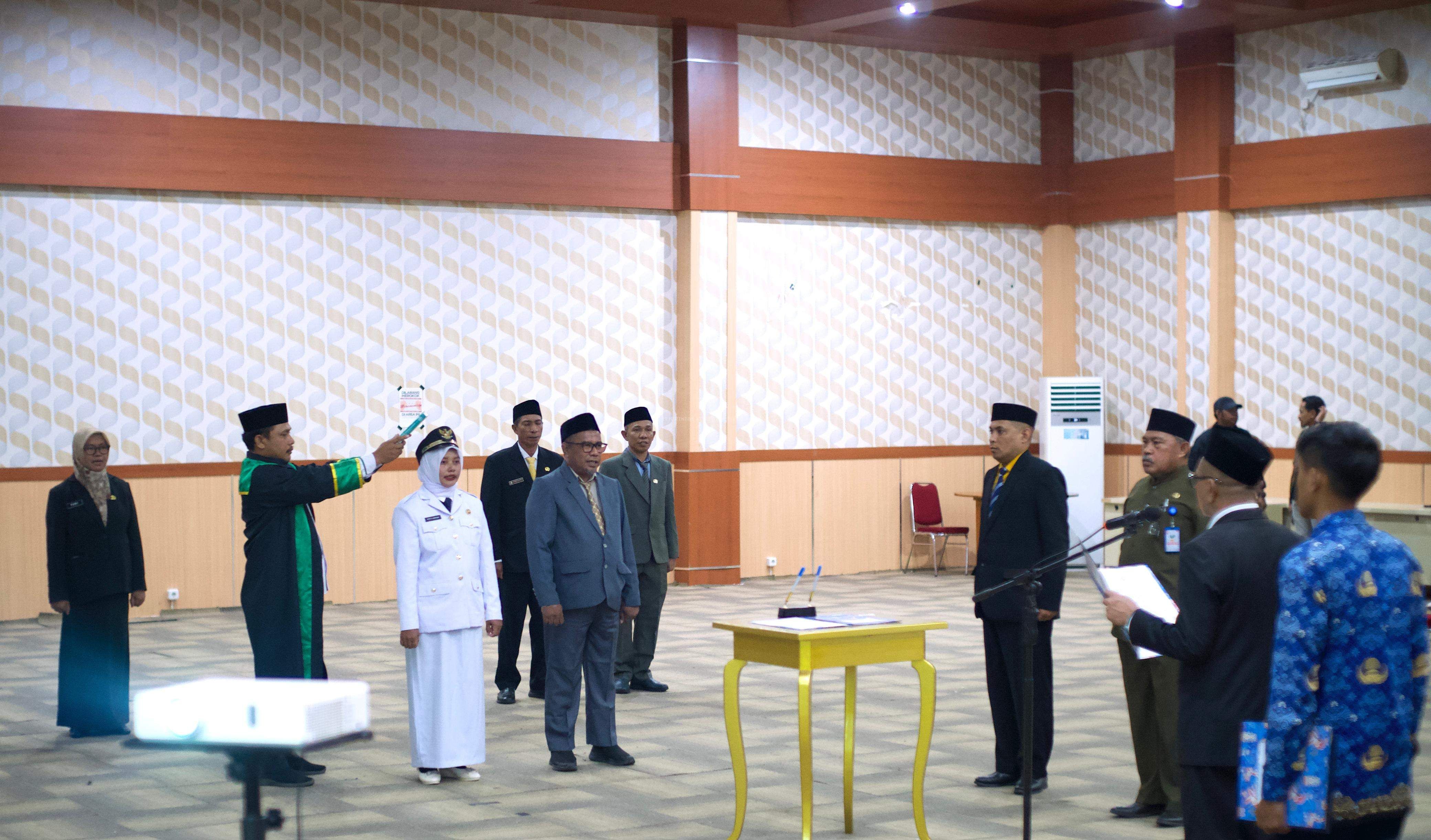 Pejabat Administrator Morotai Dilantik, Sekda Tekankan Integritas dan Kinerja Birokrasi
