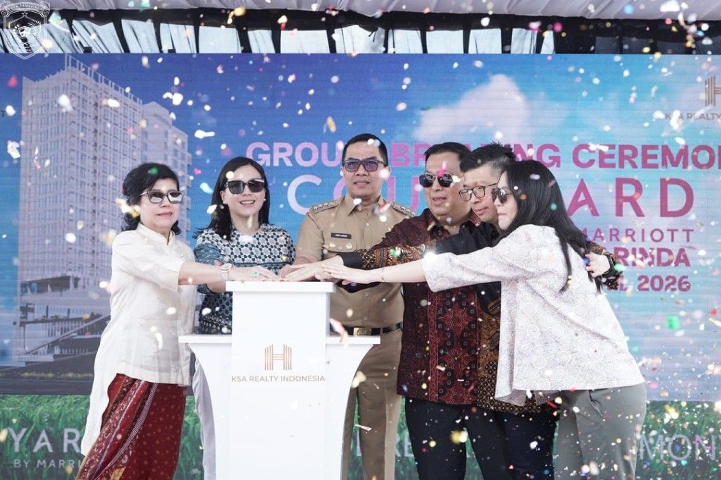 Hotel 19 Lantai Courtyard by Marriott Bakal Hiasi Langit Samarinda di Tahun 2028