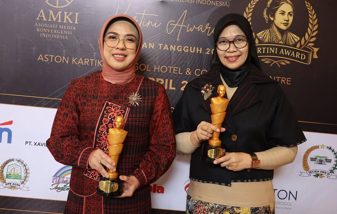 TPKK Banten Raih Kartini Awards Atas Dedikasi Pemberdayaan Perempuan dan Keluarga