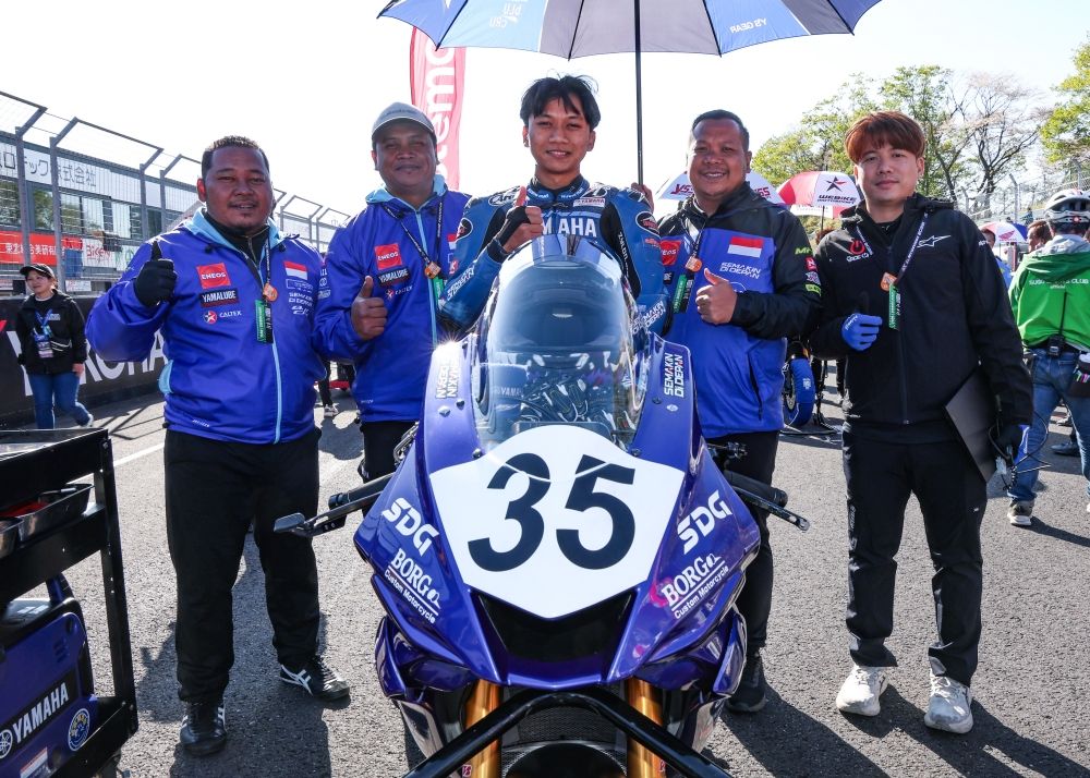 Wahyu Nugroho Tembus Top 10 All Japan Road Race di Sugo