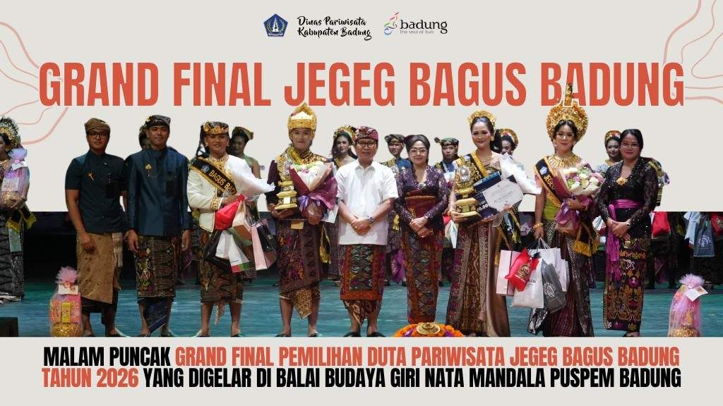 Meriah! Ini Dia Jegeg dan Bagus Badung 2026 yang Siap Promosikan Pariwisata Bali
