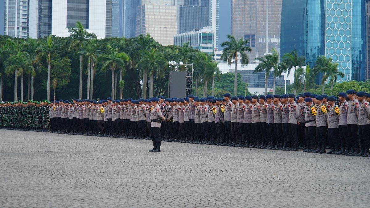 24.980 Personel Gabungan Dikerahkan Amankan May Day 2026 di Jakarta