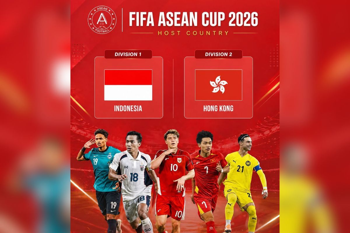 Indonesia Jadi Tuan Rumah Divisi 1 FIFA ASEAN Cup 2026