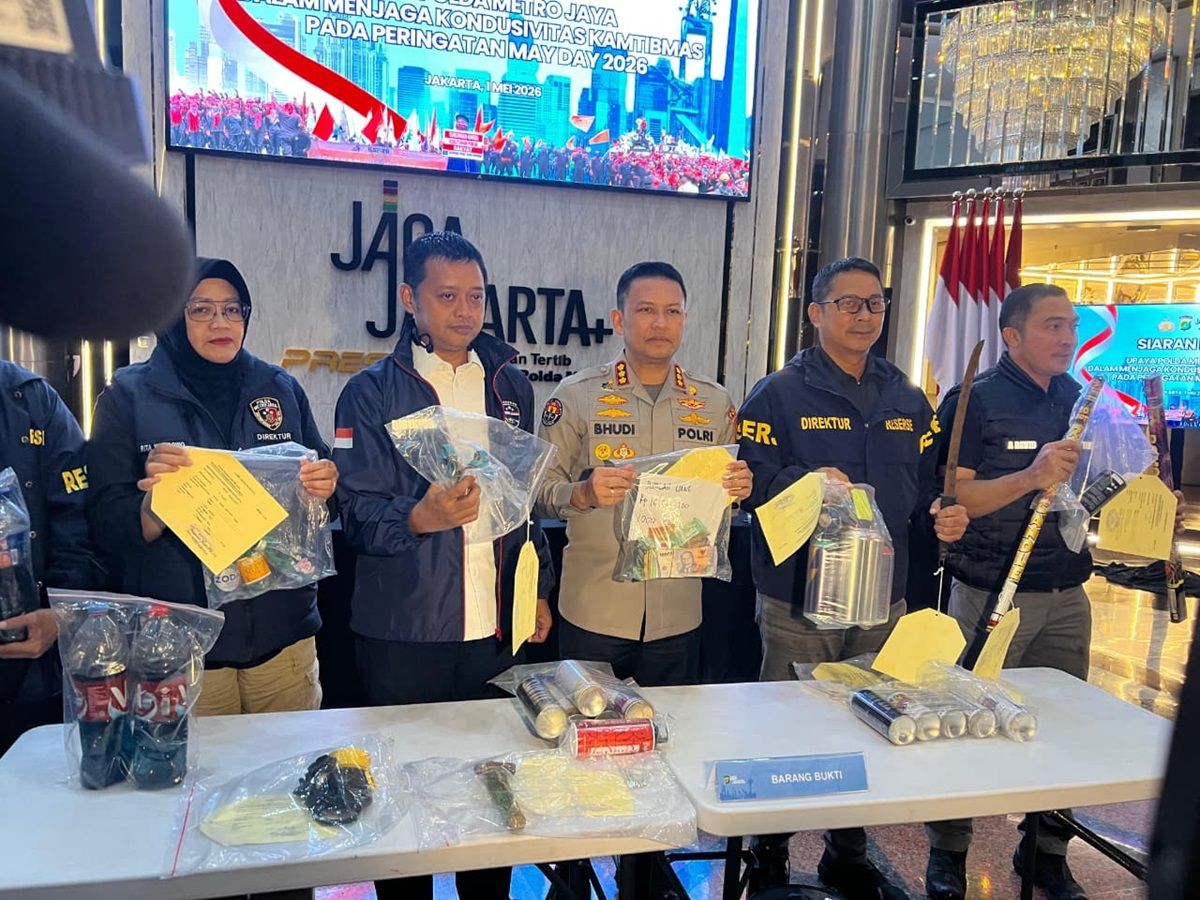 Breaking News! Polda Metro Amankan 101 Orang yang Disinyalir Kuat Rencanakan Kerusuhan di Hari Buruh 2026