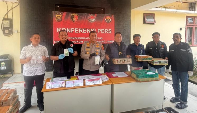 Ungkap Kasus Perdagangan Satwa Langka, Polres Muaro Jambi Amankan Satu Tersangka