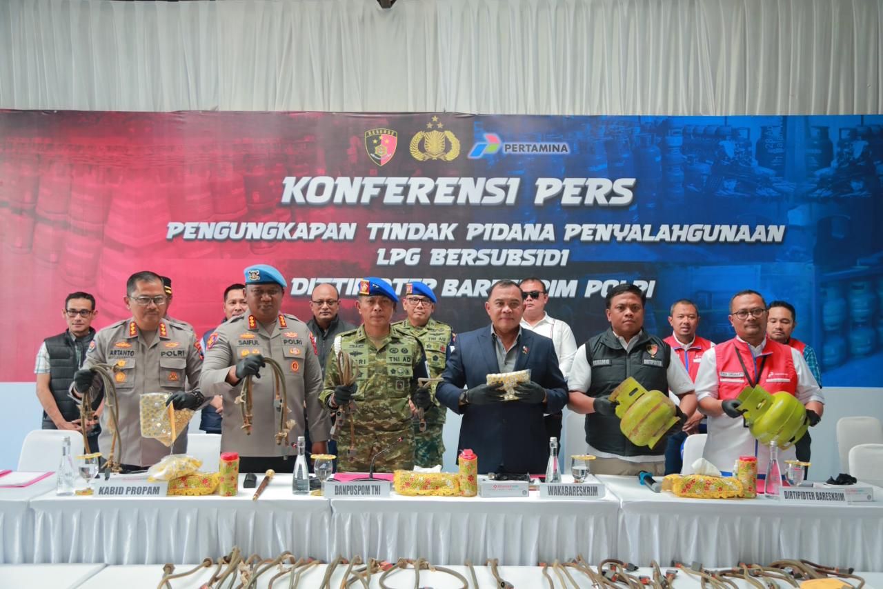 Bareskrim Bongkar Penyalahgunaan Elpiji Subsidi di Klaten, 2 Orang Jadi Tersangka