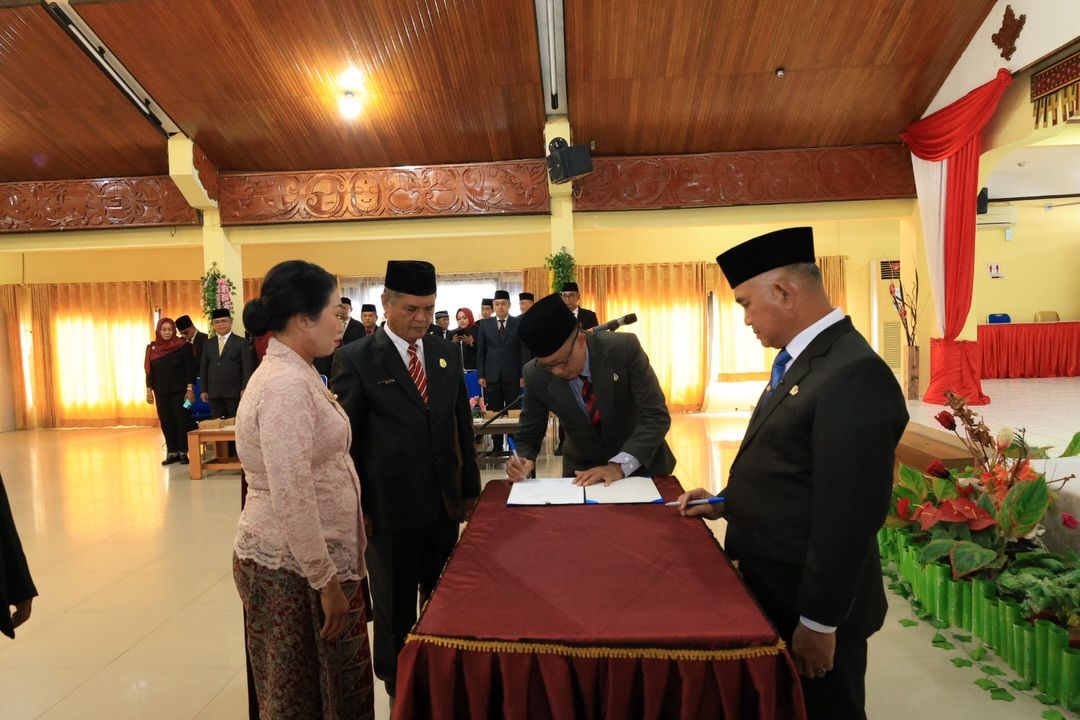 Pelantikan 61 Pejabat, Khairul Tekankan Integritas dan Kinerja Nyata