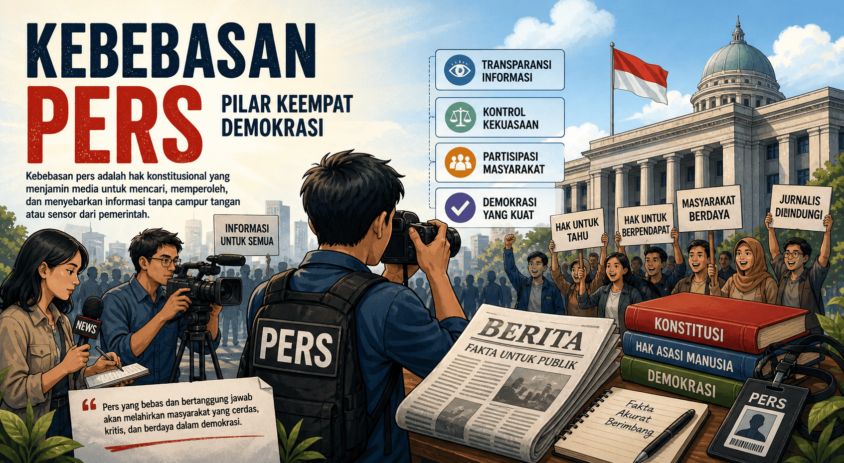 Mengenal Makna Kebebasan Pers Dan Mengapa Hal Ini Sangat Penting Dalam Kehidupan Demokrasi