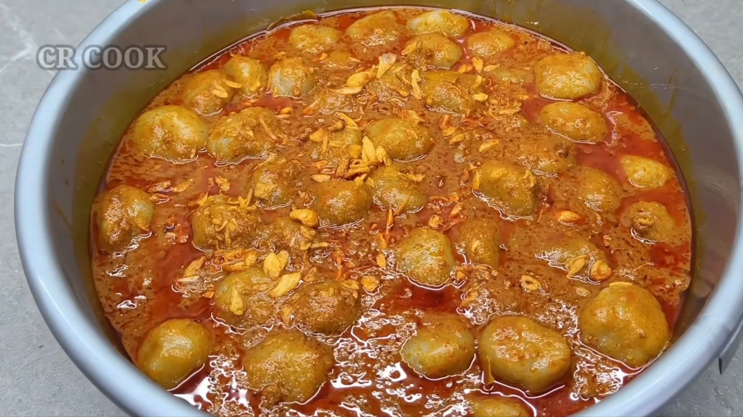 Resep Cilok Bumbu Kacang Pedas Manis yang Enak dan Kenyal