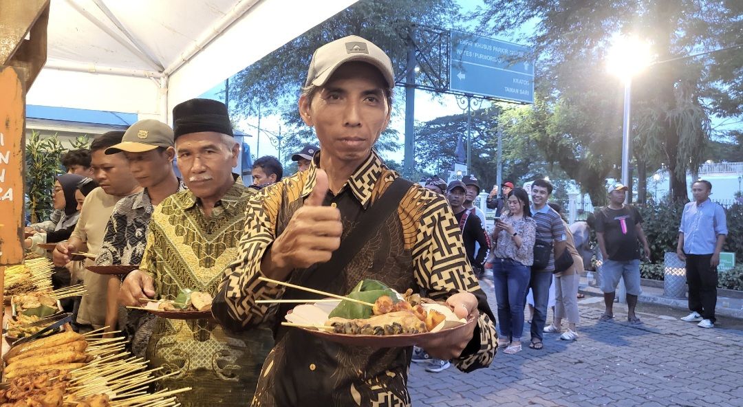 Parkir Bus Senopati Kini Jadi Plataran Senopati : Pusat Kuliner Baru di Jantung Jogja Hasil Iuran Mandiri Warga