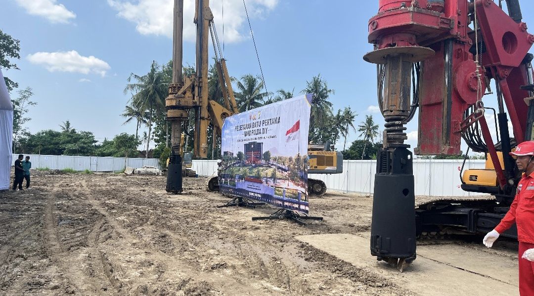 Peletakan Batu Pertama Gedung Baru Polda DIY Hari Ini, Kapolri : Gedung Paling Canggih Berbasis Smart City Dan AI