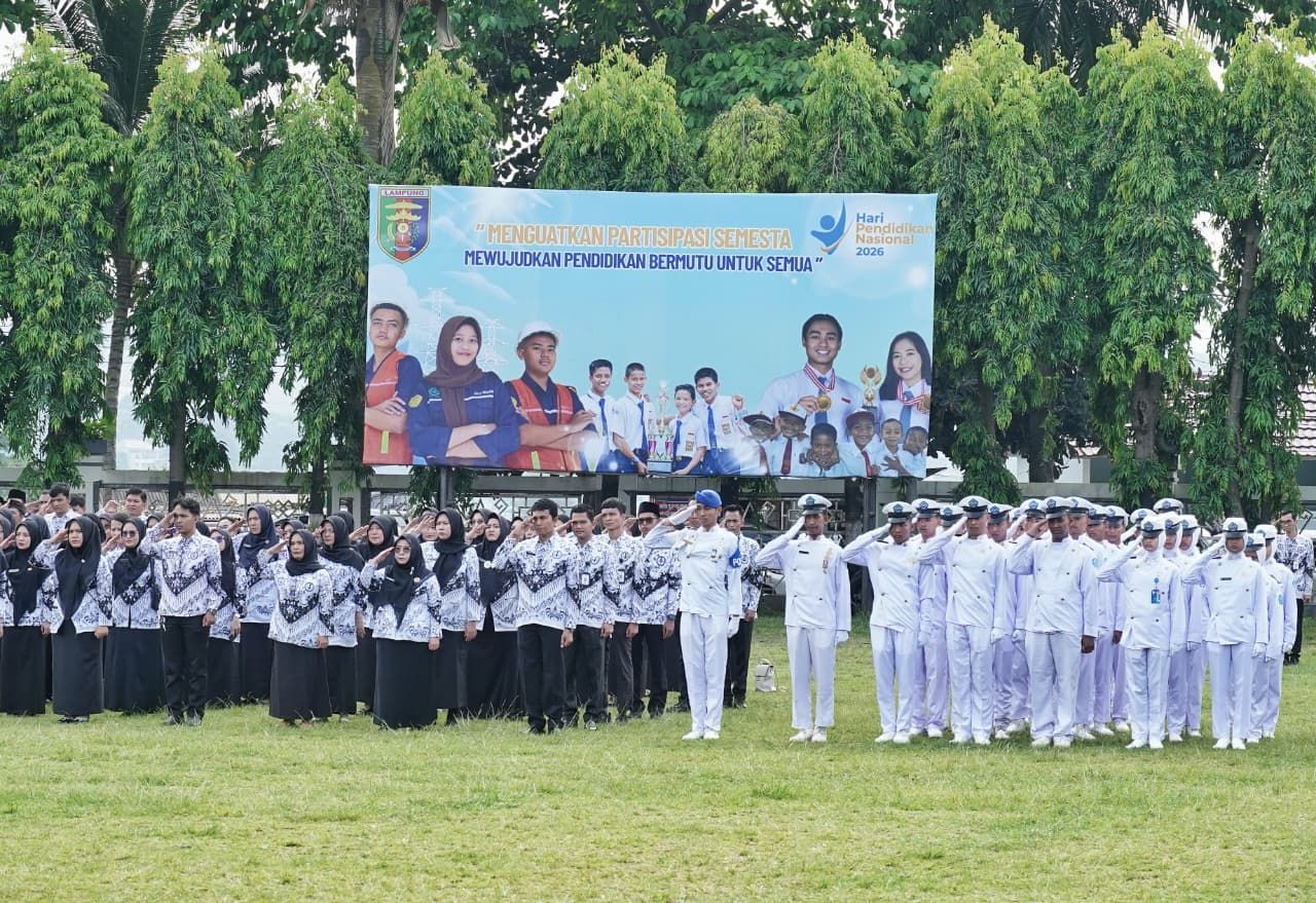 Peringatan Hardiknas 2026 di Lampung Jadi Momentum Penguatan Pendidikan Inklusif
