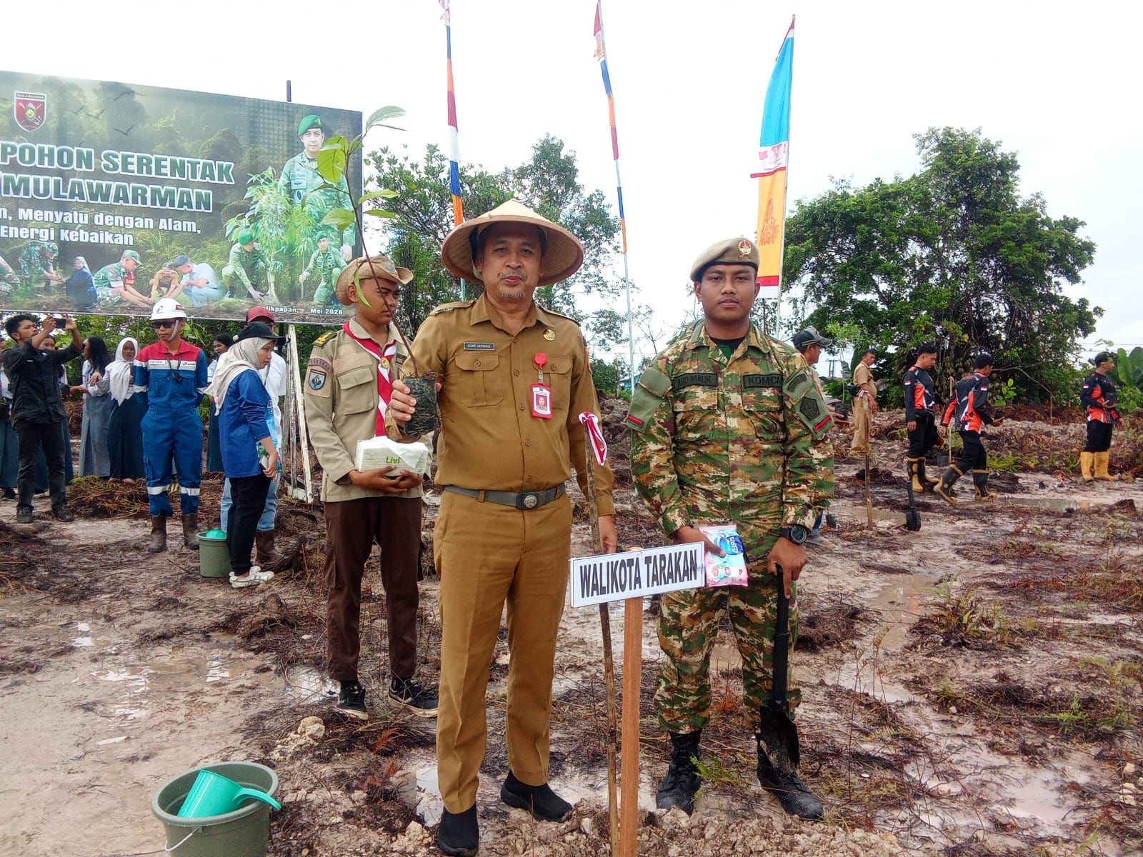 Pemkot Tarakan Sambut Positif Aksi Hijau Kodam VI Mulawarman di Juata Permai