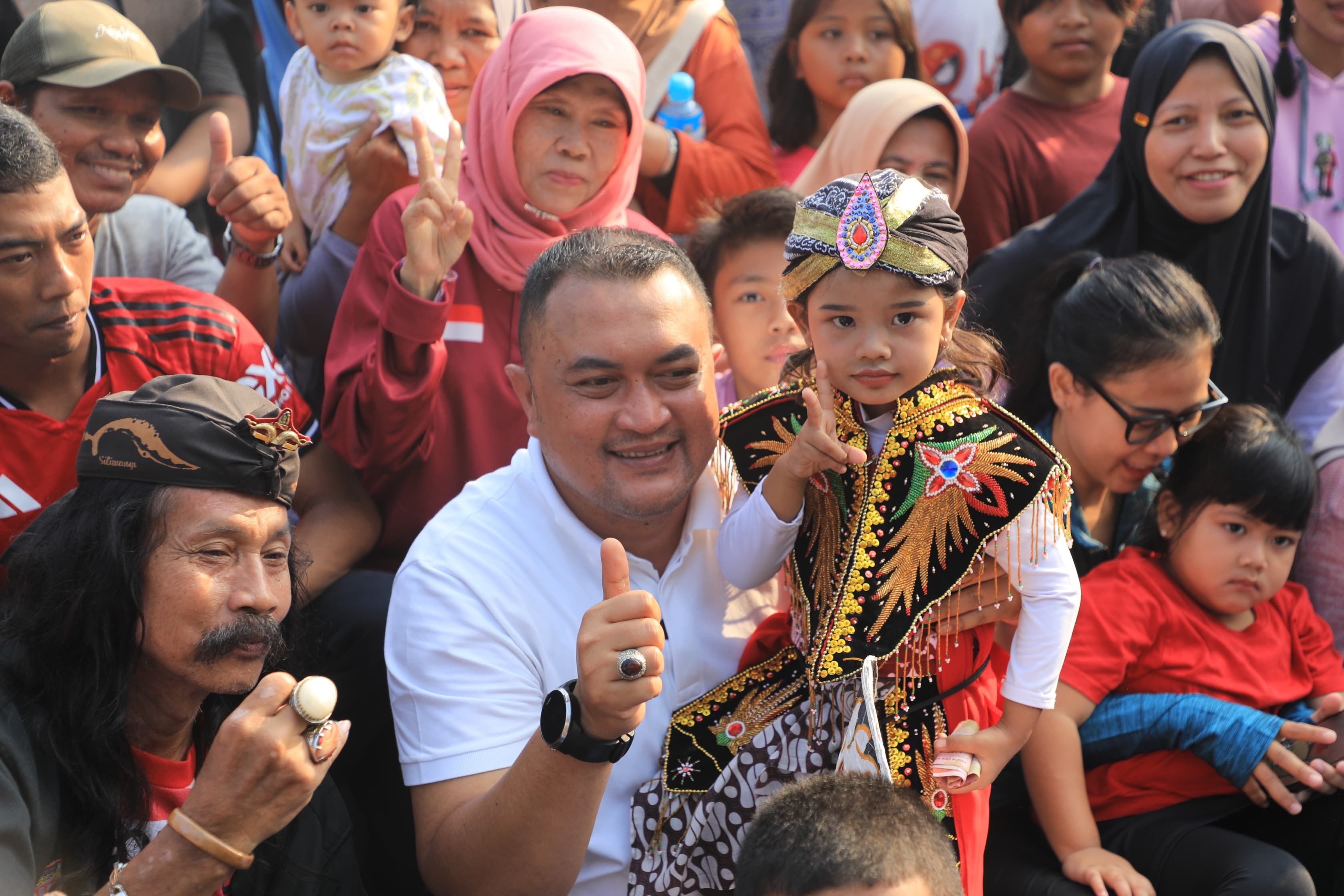 Bupati Bogor Rudy Susmanto Ikuti Car Free Day Bersama Warga di Tegar Beriman