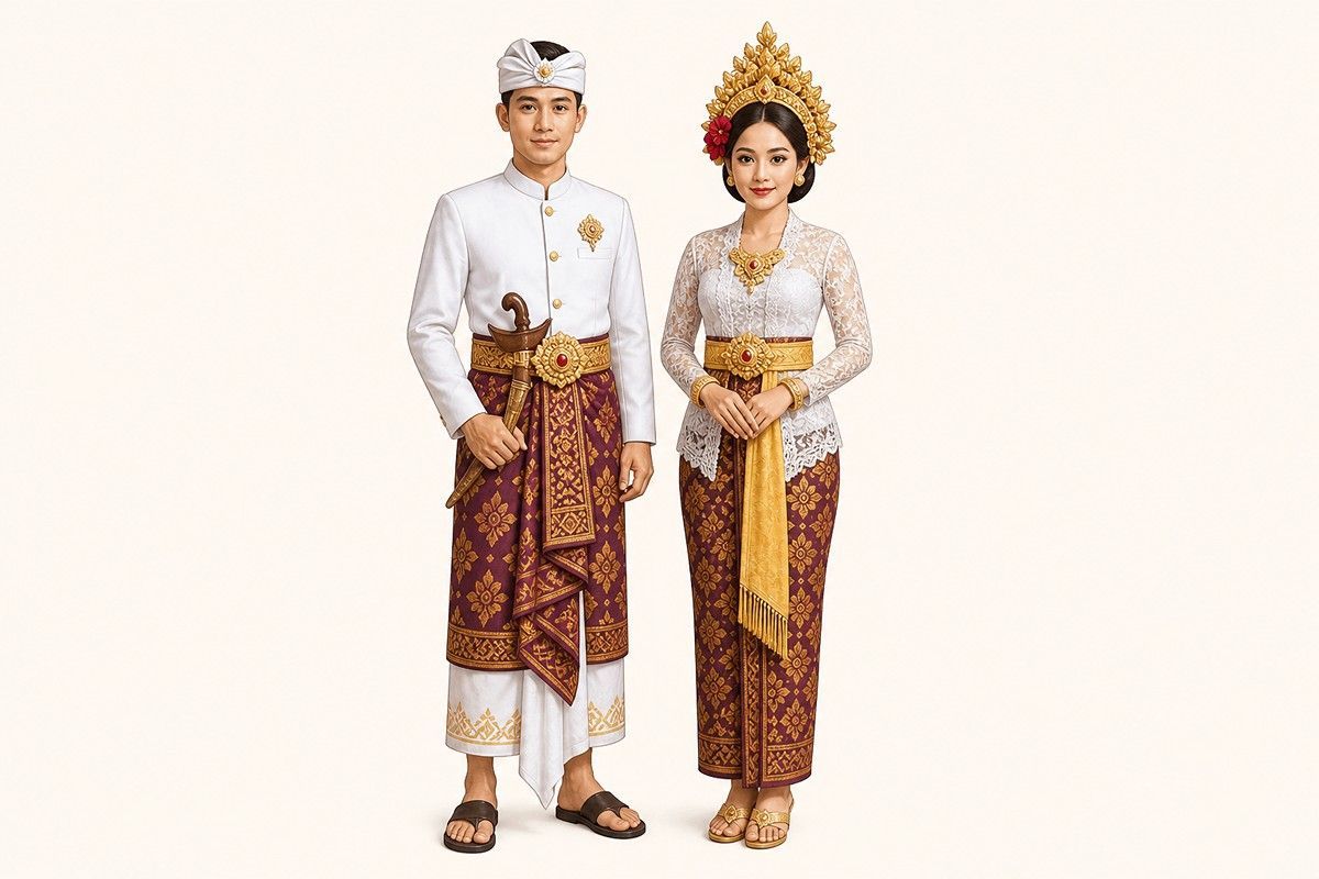 Mengenal Aksesoris Baju Adat dari Bali: Nama, Makna, dan Filosofi yang Jarang Diketahui