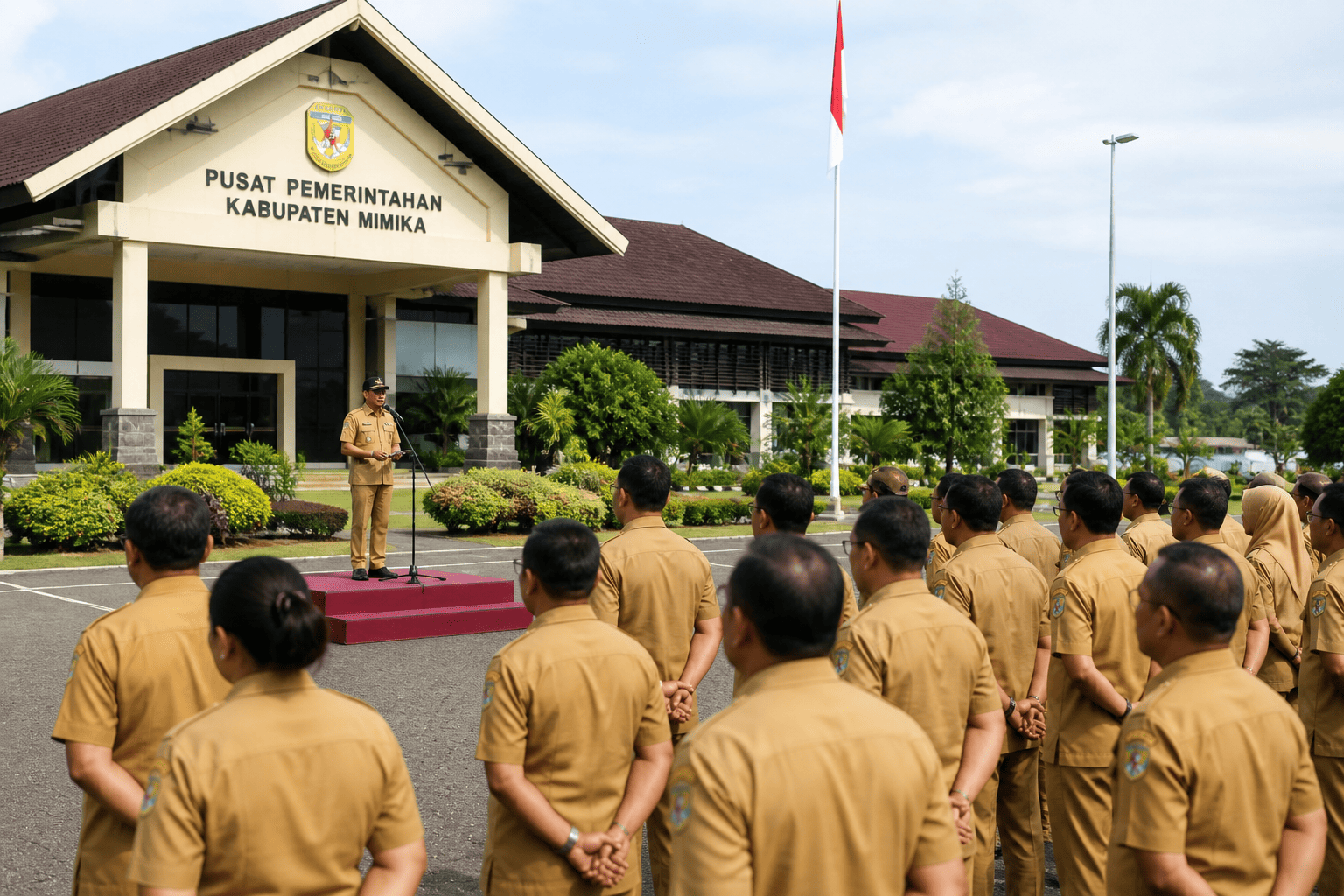 Disiplin ASN Ditekankan, Bupati Mimika Minta Percepatan Kinerja dan Evaluasi Menyeluruh