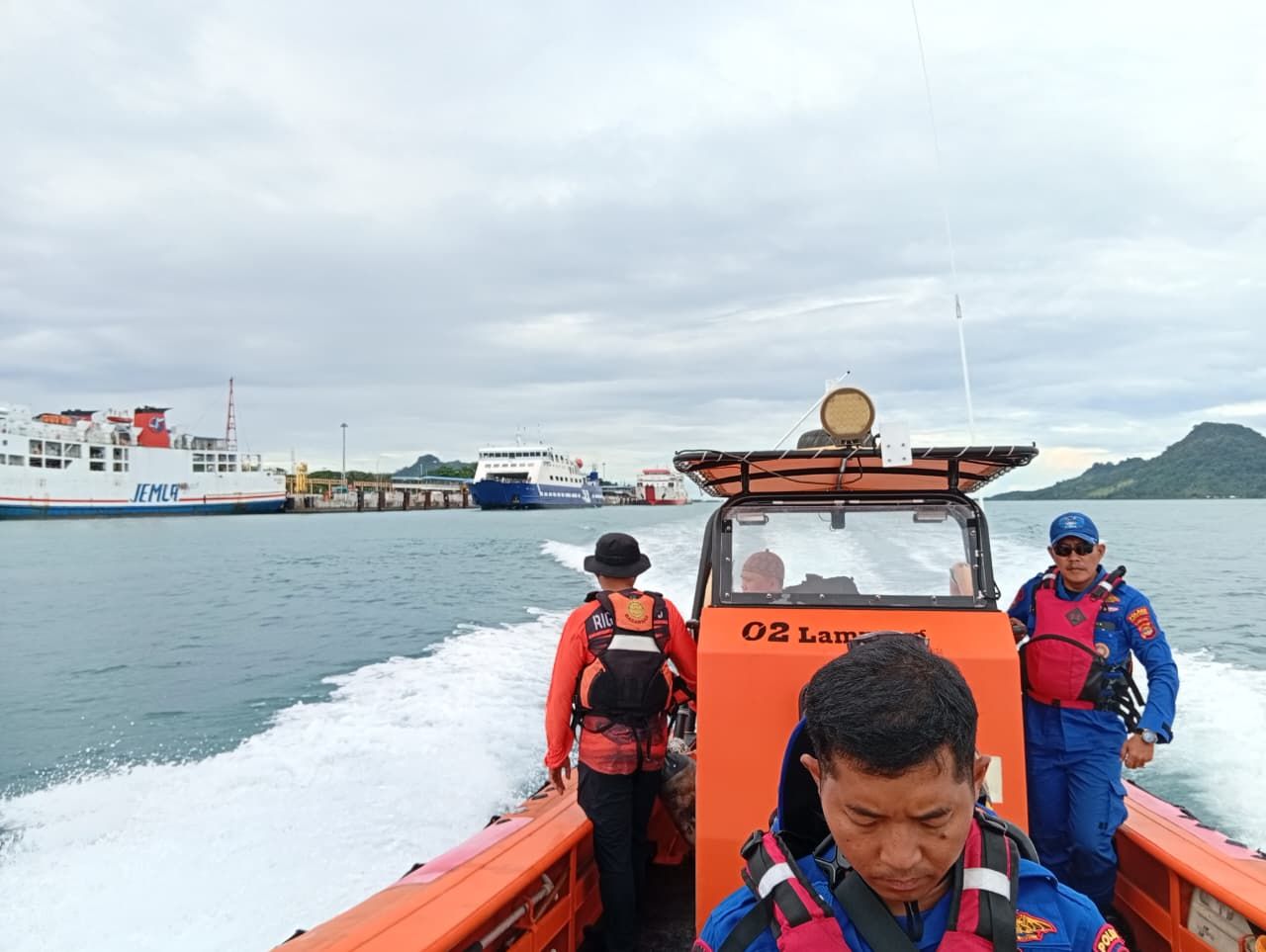 Kapal Nelayan Tertabrak Kapal Kargo di Perairan Kalianda, Satu Nelayan Hilang & Masih Dicari