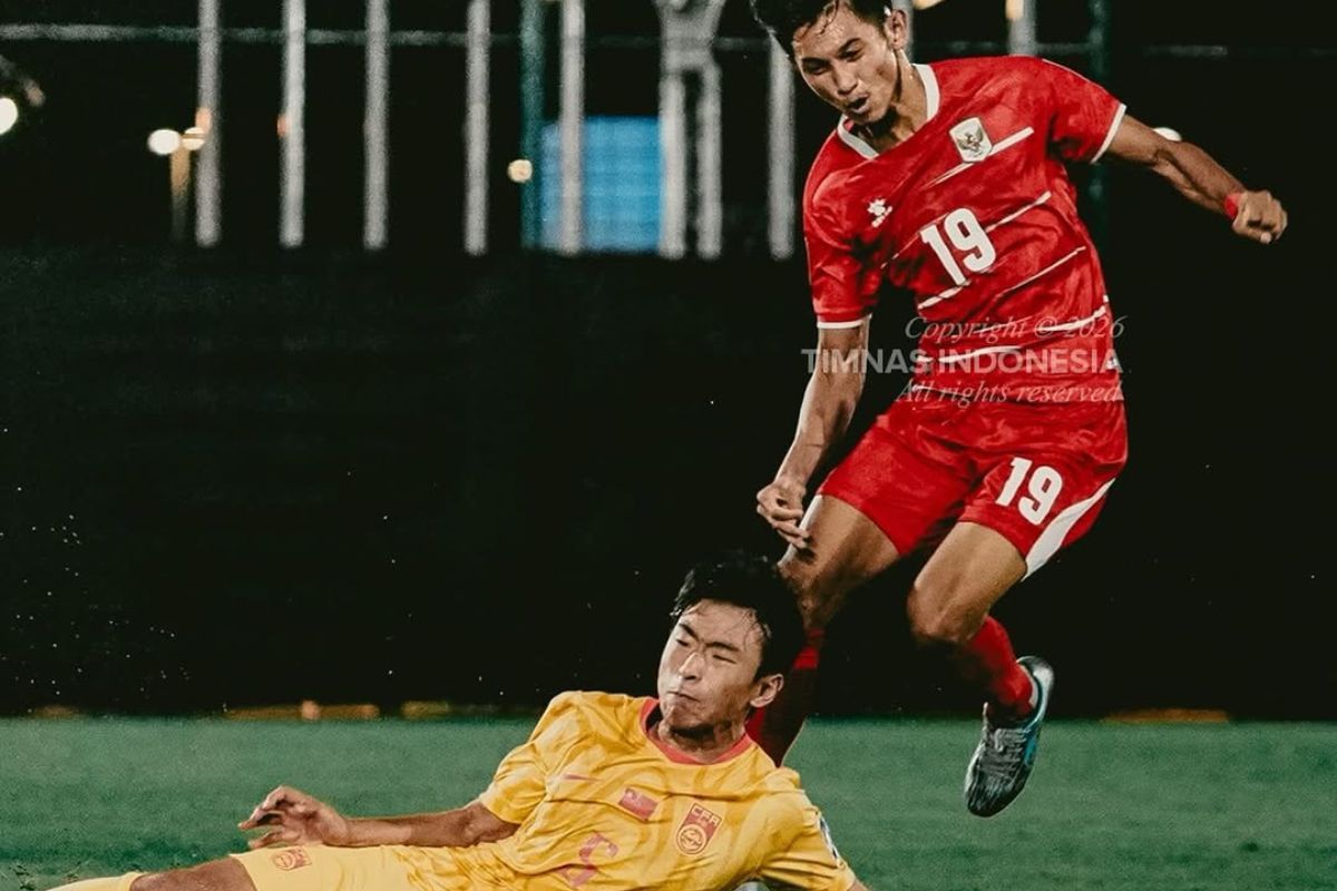 Timnas Indonesia U-17 Menang Dramatis atas China di Piala Asia U-17 2026, Skor 1-0