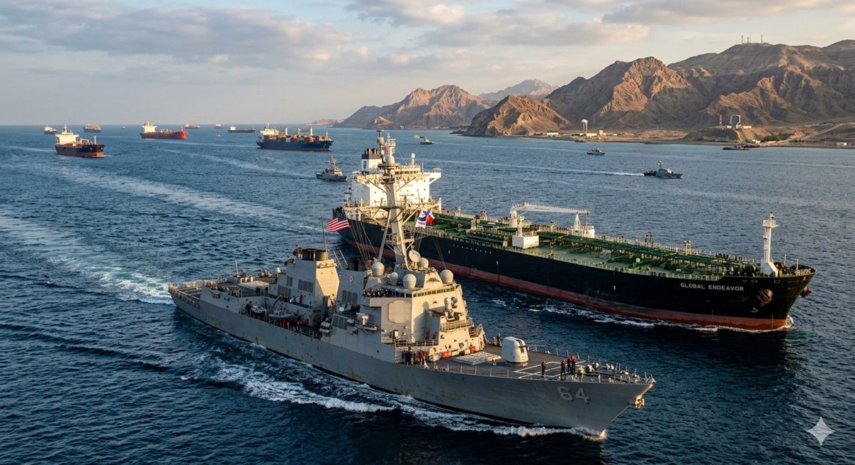Geopolitik Jalur Sempit: Membedah Strategi Maritim Amerika Serikat di Timur Tengah!