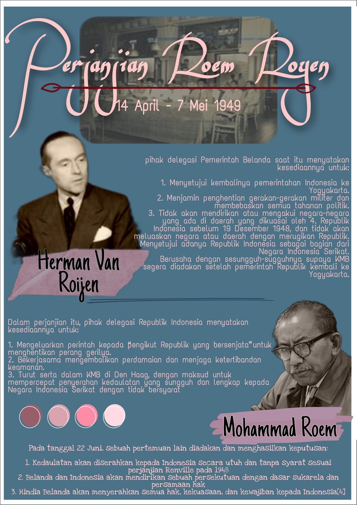 Apa Tujuan Utama dari Perjanjian Roem? Sejarah dan Dampak Pentingnya