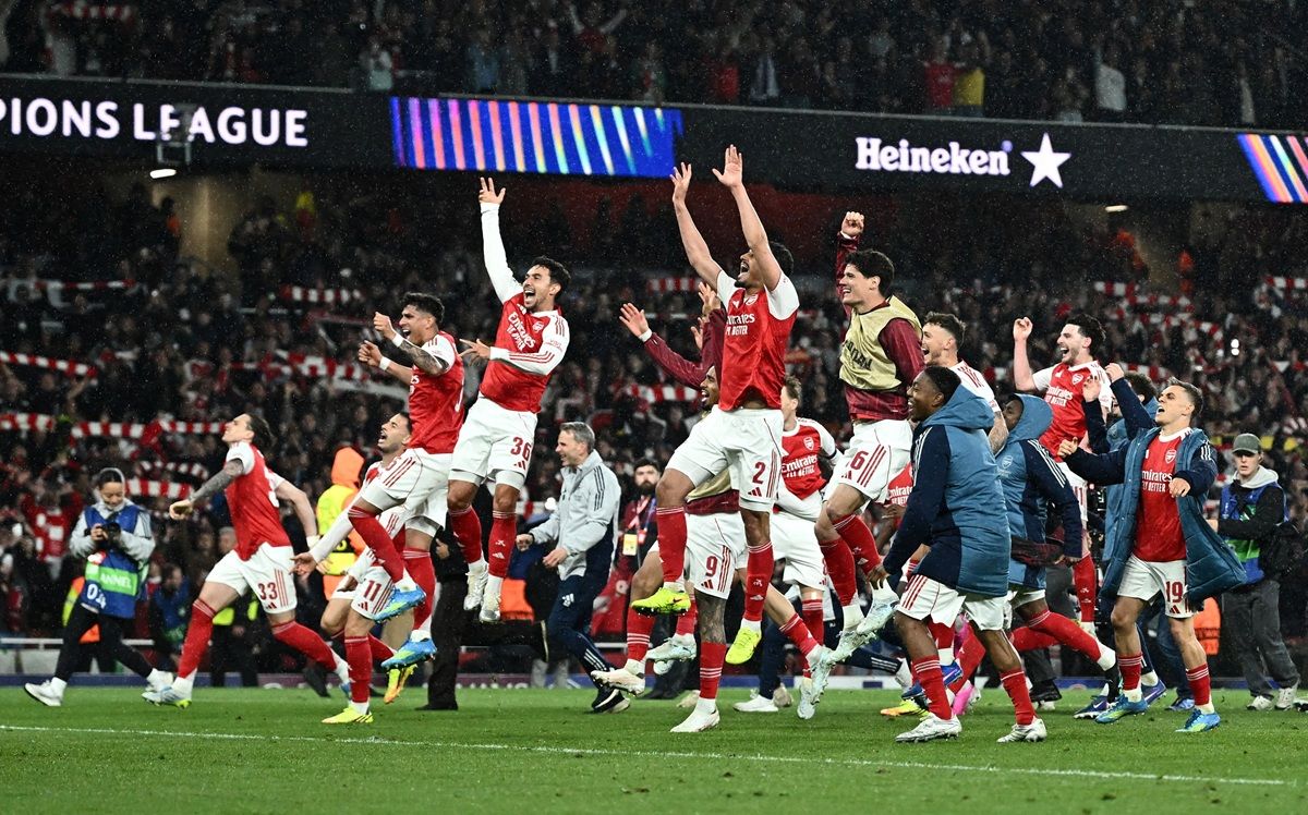 Bedah Taktik: Faktor Kunci Keberhasilan Arsenal Lolos Final Liga Champions untuk Pertama Kalinya dalam 20 Tahun!