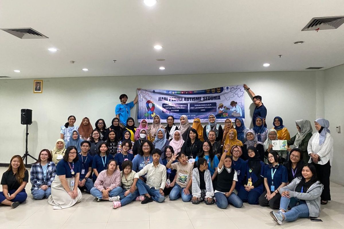 Sambut World Autism Month, UMN Hadirkan Workshop Art Therapy untuk Anak Disabilitas dan Orang Tua