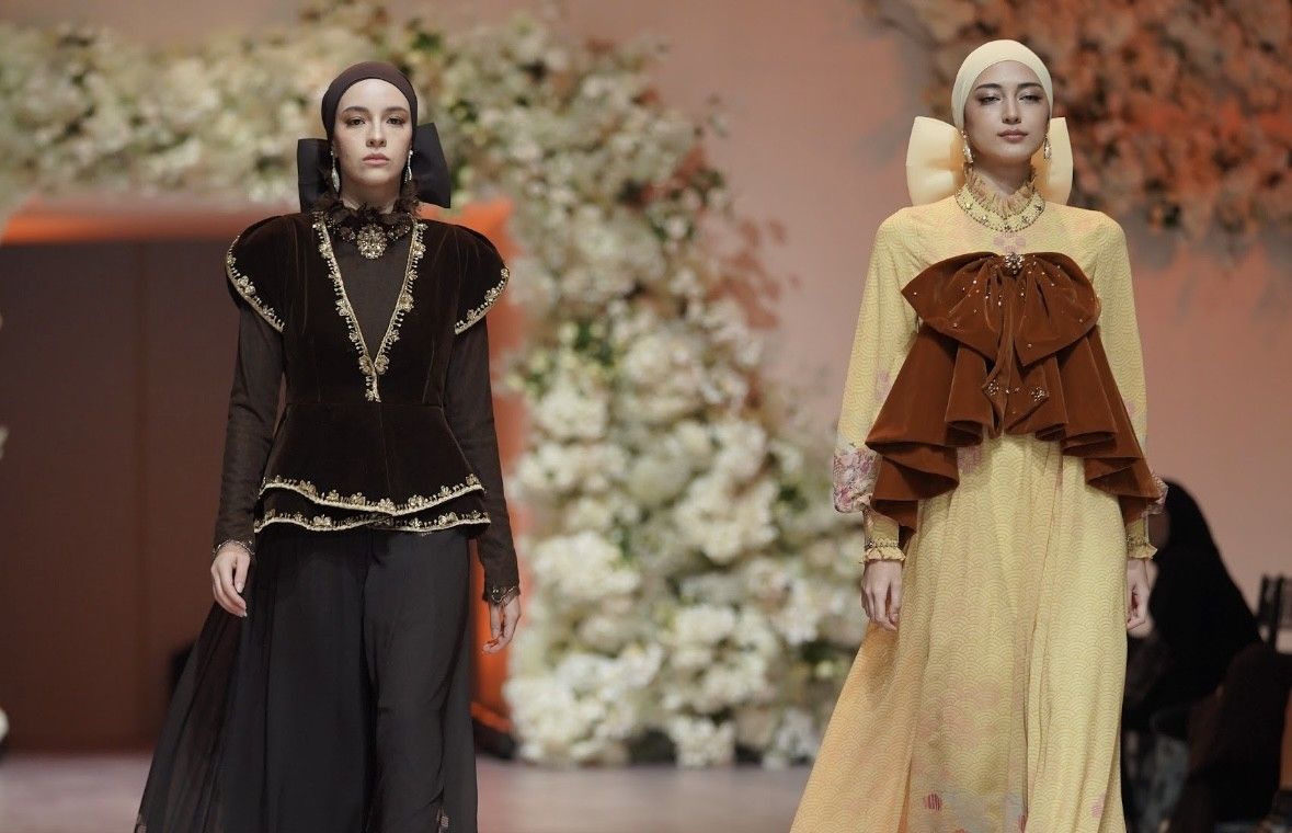 Gita Orlin Bawa Nuansa Jepang ke Runway, Koleksi Kamakura Curi Perhatian