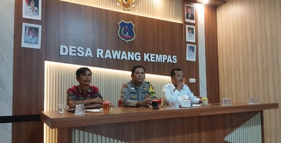 Wujudkan Aspirasi Warga, Bhabinkamtibmas Tungkal Ulu Mediasi Kesepakatan Pembangunan Jembatan Rawang Kempas