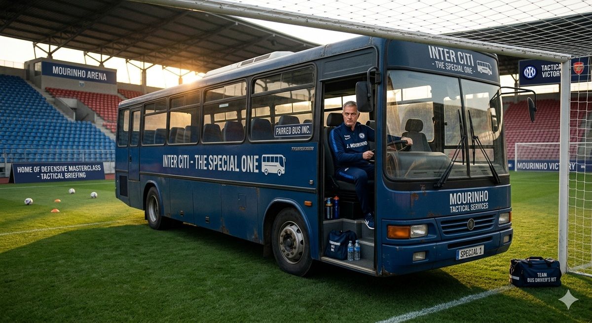 Nggak Selalu Membosankan, Yuk Kenali Taktik Parkir Bus yang Sering Bikin Lawan Frustrasi!