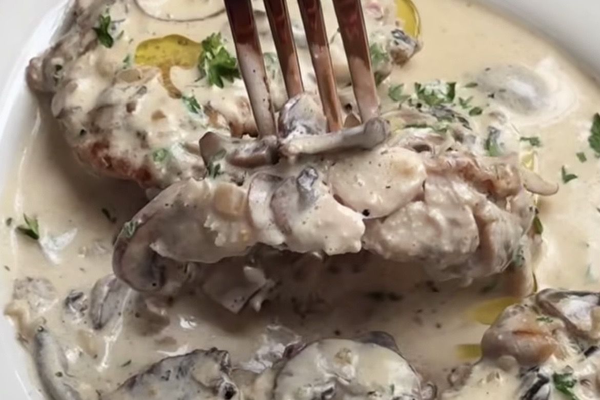 Resep Chicken Diane Ala Restoran, Ayam Creamy Jamur yang Bikin Nagih!