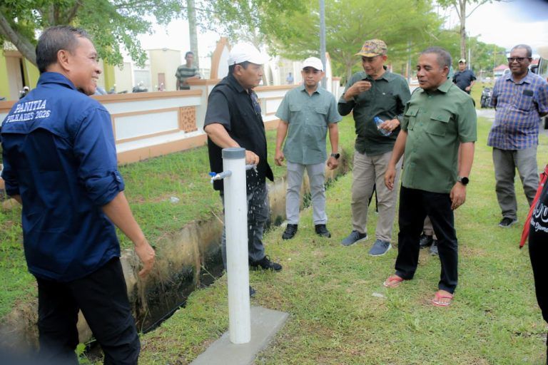 Bupati Ikram Tinjau Uji Kelayakan WTP, Warga Kota Weda Segera Nikmati Air Bersih