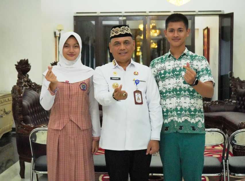 Dua Pelajar Kota Metro Tembus Seleksi Paskibraka Tingkat Nasional