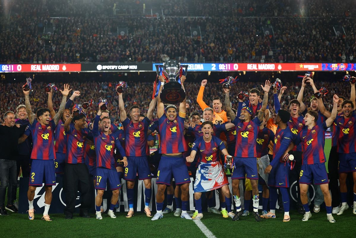 Sejumlah Fakta Menarik Barcelona Juara LaLiga 2025 26: Gelar ke-29 hingga Rekor El Clasico