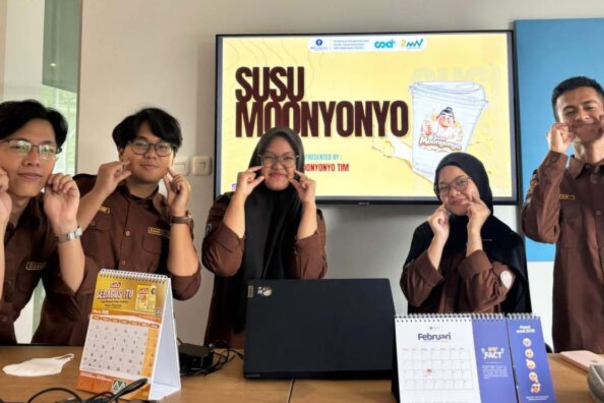 Mahasiswa IPB Perkenalkan Susu Moonyonyo, Susu Segar Ekonomis dengan Rasa Kekinian