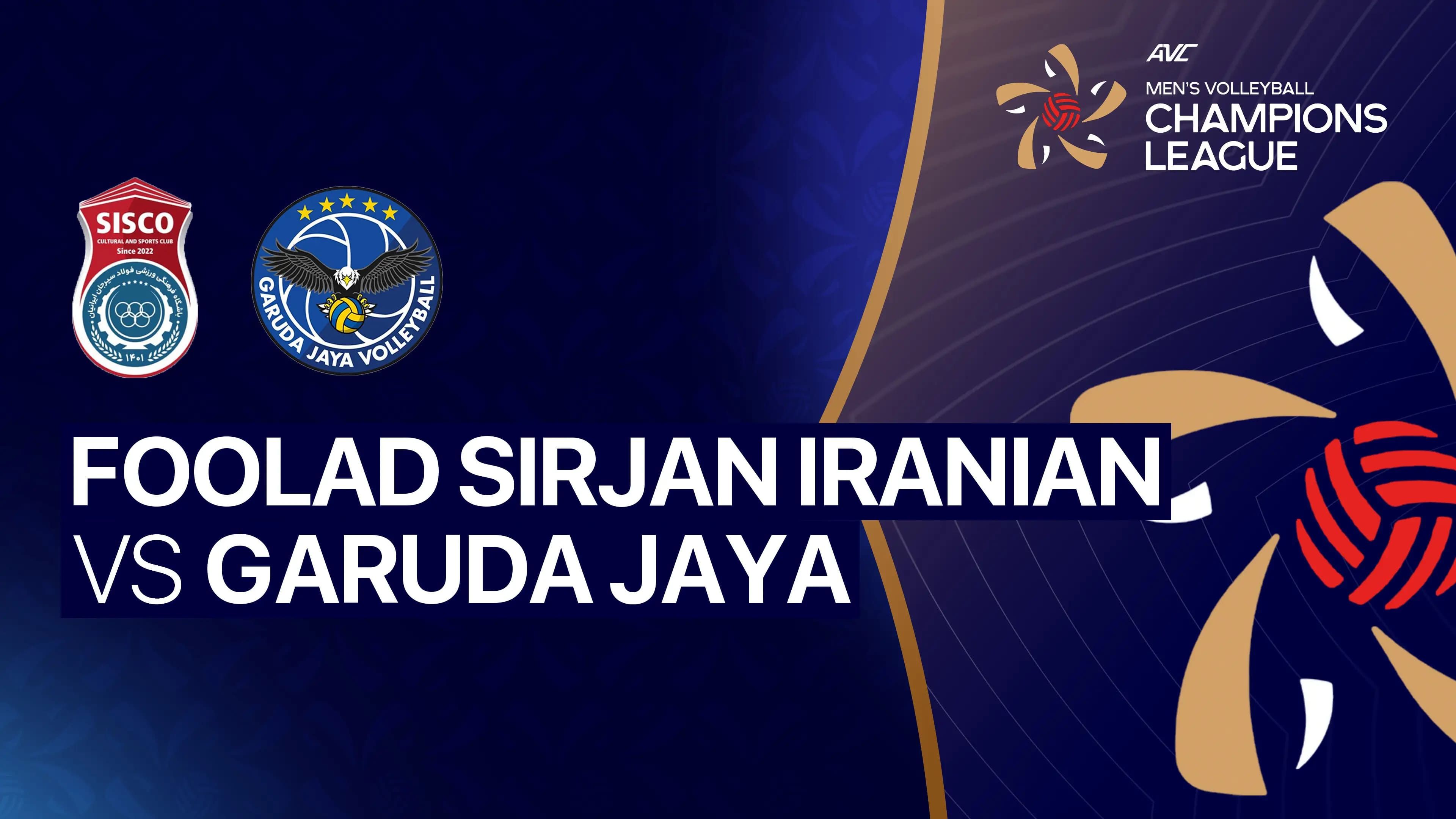 Preview Foolad Sirjan Iranian vs Jakarta Garuda Jaya: Siapa yang Berhak Melaju ke Semi Final AVC Champions League 2026?