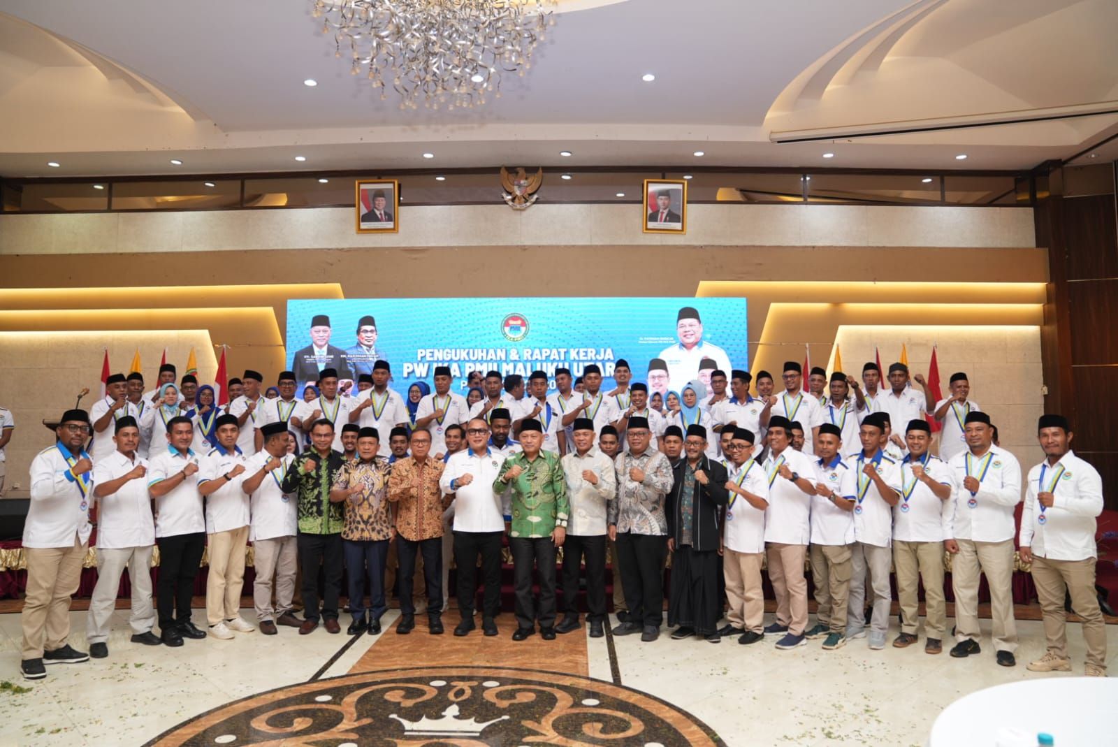 Pengurus Wilayah IKA PMII Maluku Utara Resmi Dilantik, Wagub Dorong Peran di Dunia Usaha