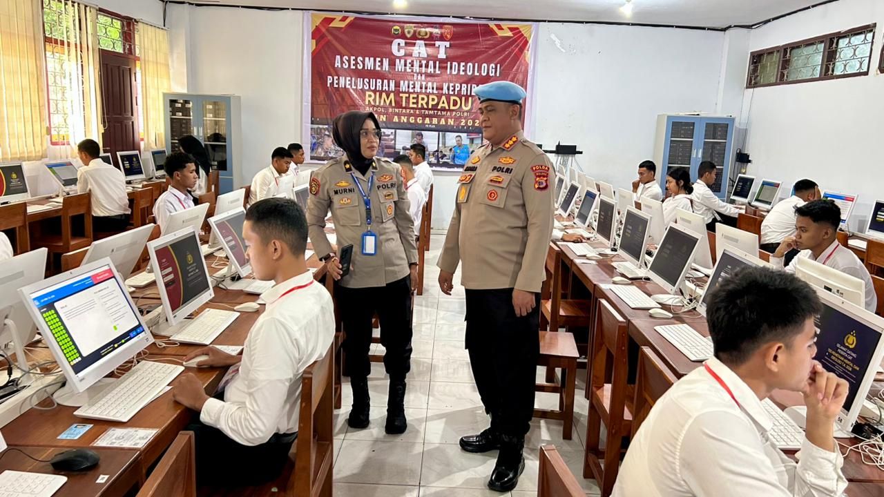 Kabid Propam Polda Maluku Pimpin Uji Mental Ideologi Akpol 2026 di Ambon