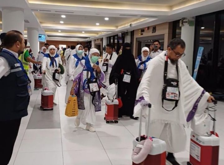 Seluruh Jemaah Haji Riau Gelombang Pertama Tinggalkan Madinah, Bertolak ke Makkah