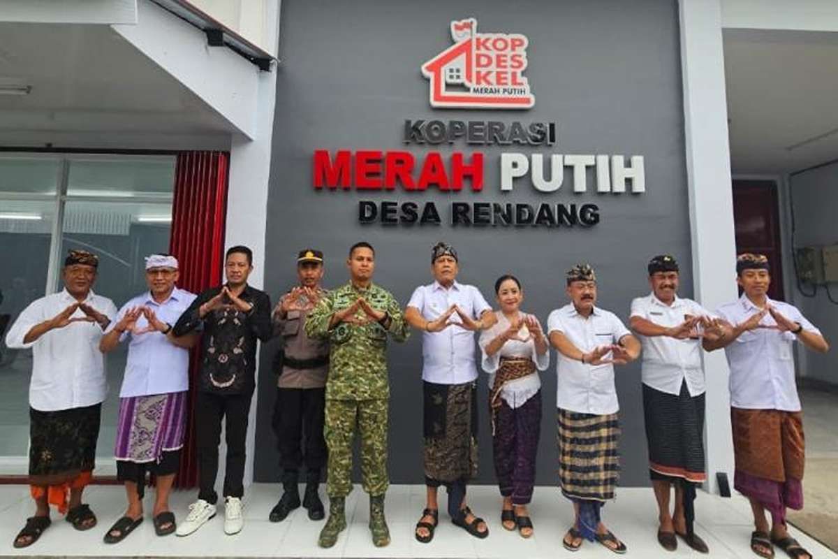 Hadiri Peresmian Nasional Koperasi Merah Putih, Pemkab Karangasem Optimistis Perkuat Ekonomi Rakyat