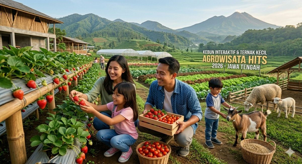 Liburan Edukasi Keluarga: 4 Destinasi Agrowisata Paling Hits 2026 di Jawa Tengah!
