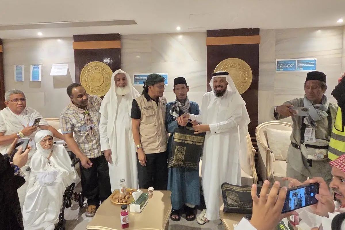 Jemaah Haji Tunanetra Asal Sinjai Dihormati di Tanah Suci, Arab Saudi Siapkan Masjid atas Namanya