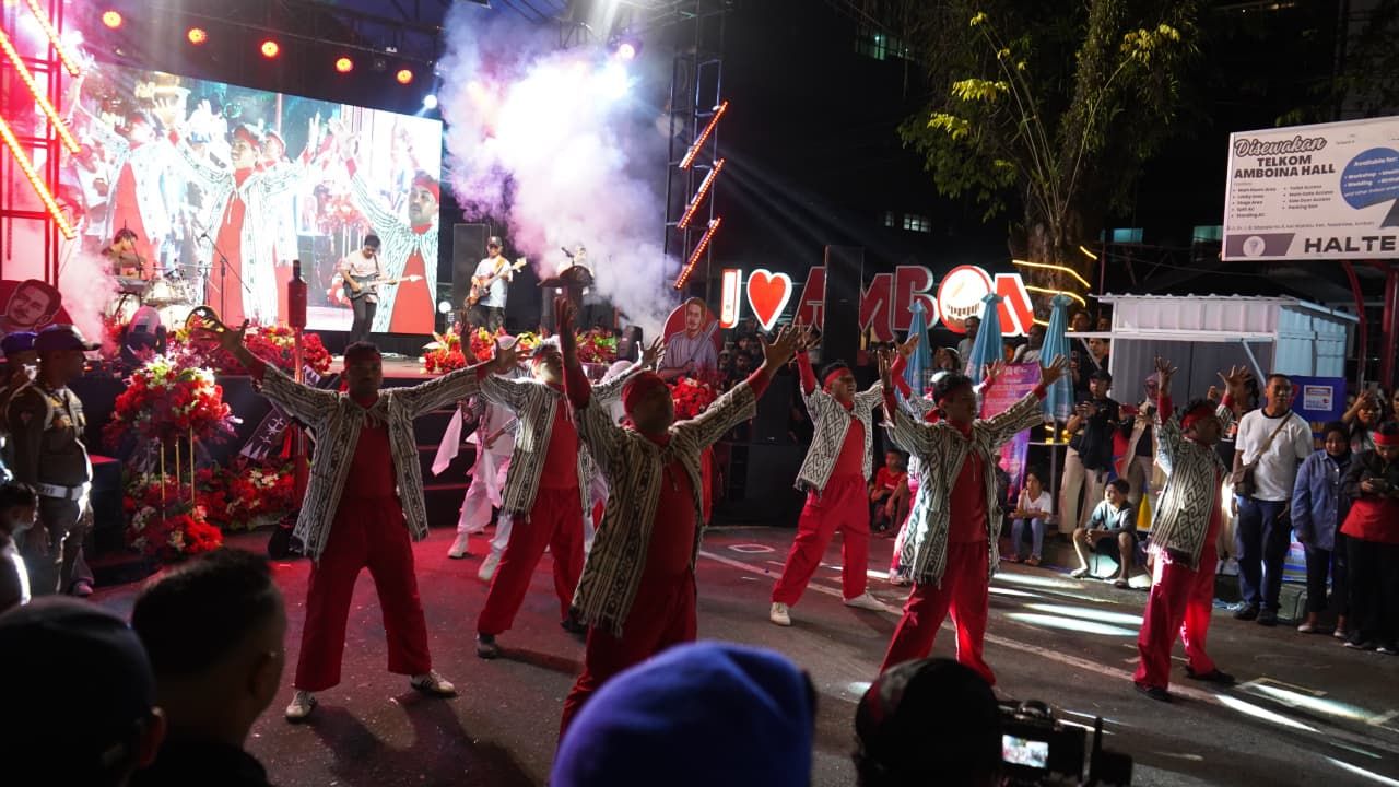 Dansathantai Kodaeral IX Hadiri Pattimura Festival 2026 dan Pencanangan HUT Ke-451 Kota Ambon
