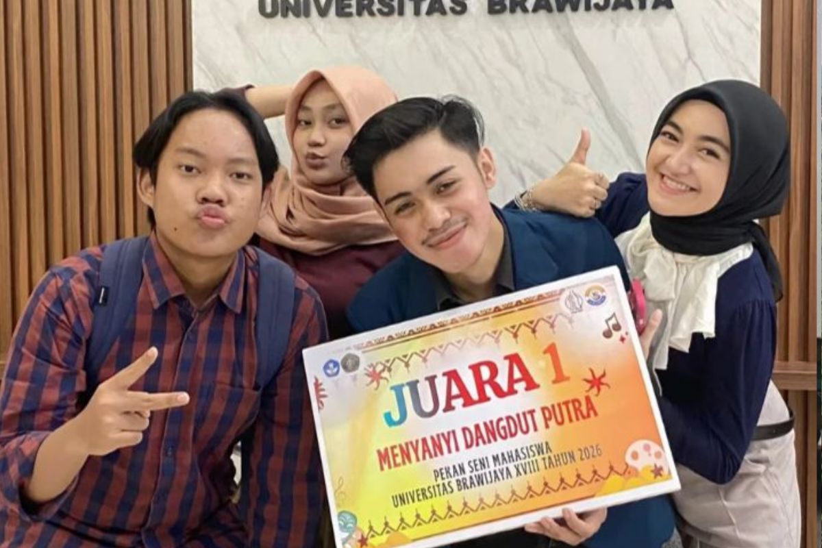 Keren! Mahasiswa FEB Universitas Brawijaya Sabet Juara Pertama Lomba Dangdut Peksima, Siap Melaju ke Tingkat Regional