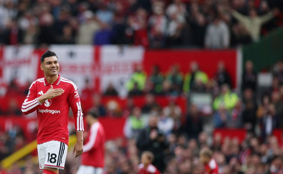 Pesan Perpisahan Haru Casemiro usai Jalani Laga Terakhir di Old Trafford: Saya akan Selalu Jadi Penggemar MU!