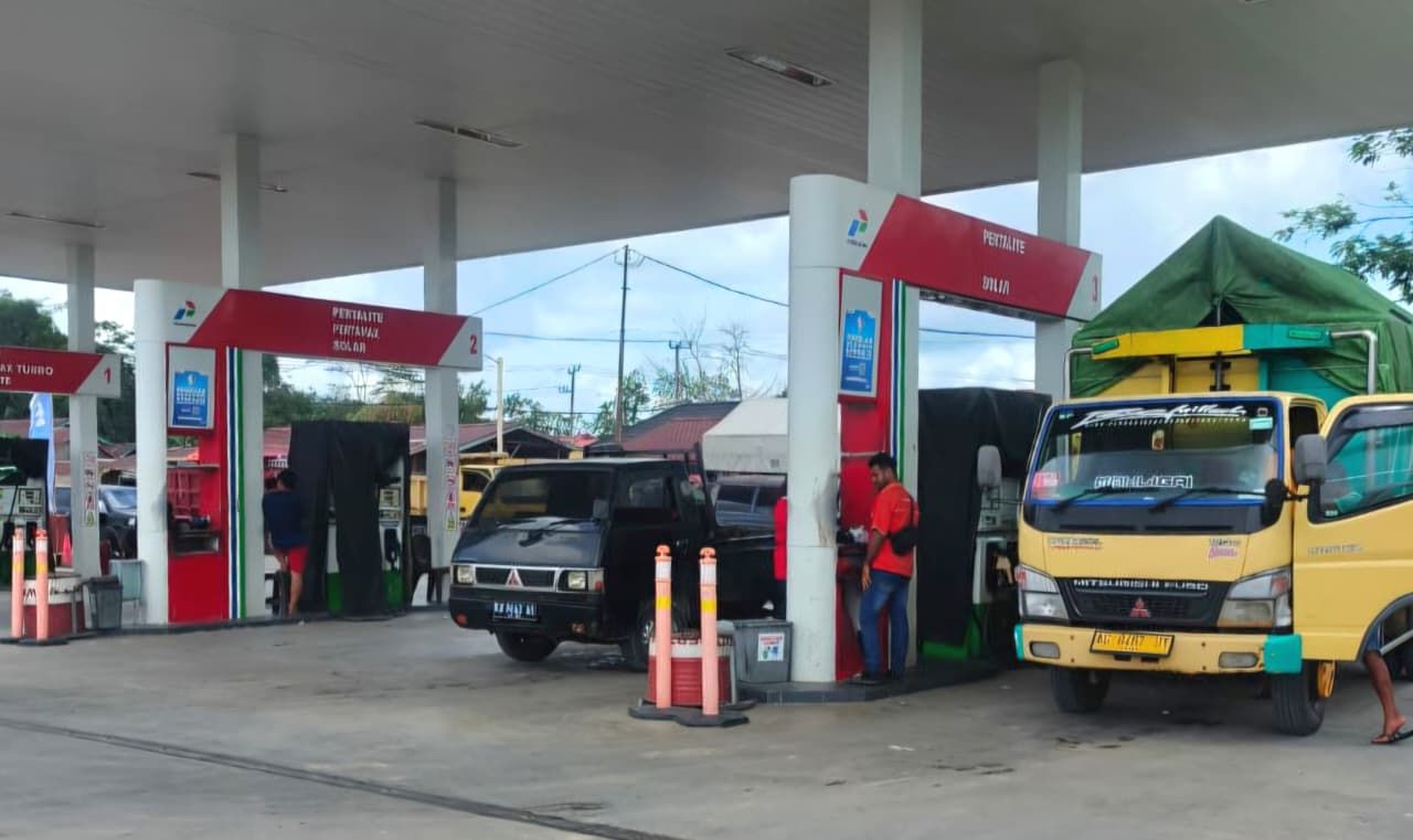 SPBU Tanjung Selor Tetap Aman Beroperasi Usai Insiden Kendaraan Bermotor