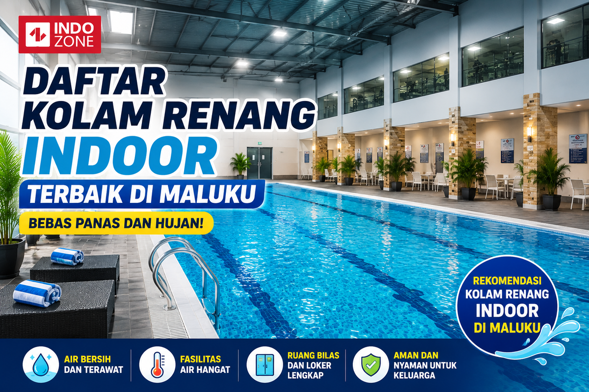 Daftar Kolam Renang Indoor Terbaik di Maluku, Bebas Panas dan Hujan!