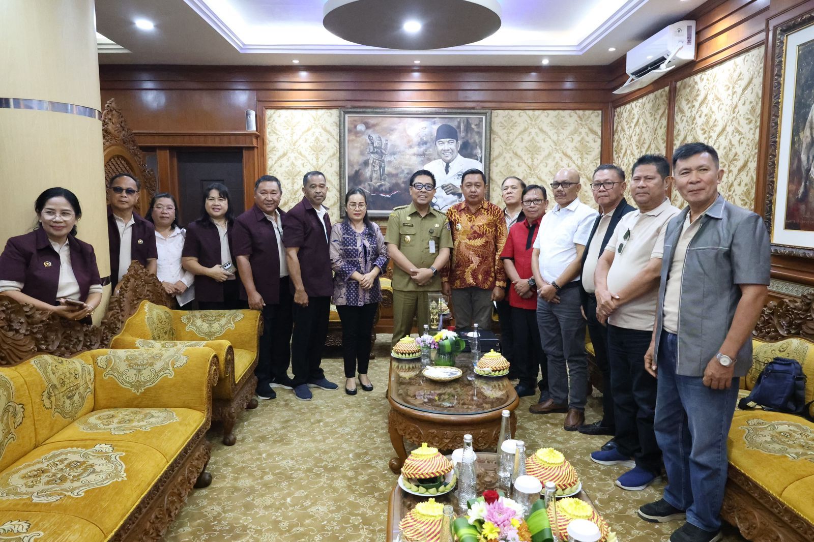 Denpasar Jadi Contoh Kerukunan Beragama, Minahasa Tenggara Datang Belajar Sistem Hibah