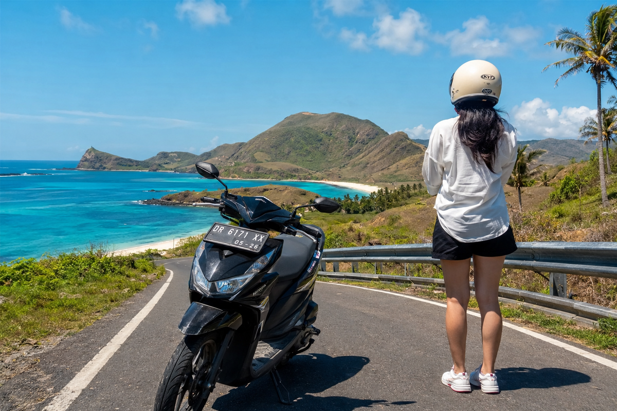 Panduan Lengkap Sewa Motor di Lombok 2026, Praktis dan Mulai Rp80 Ribuan
