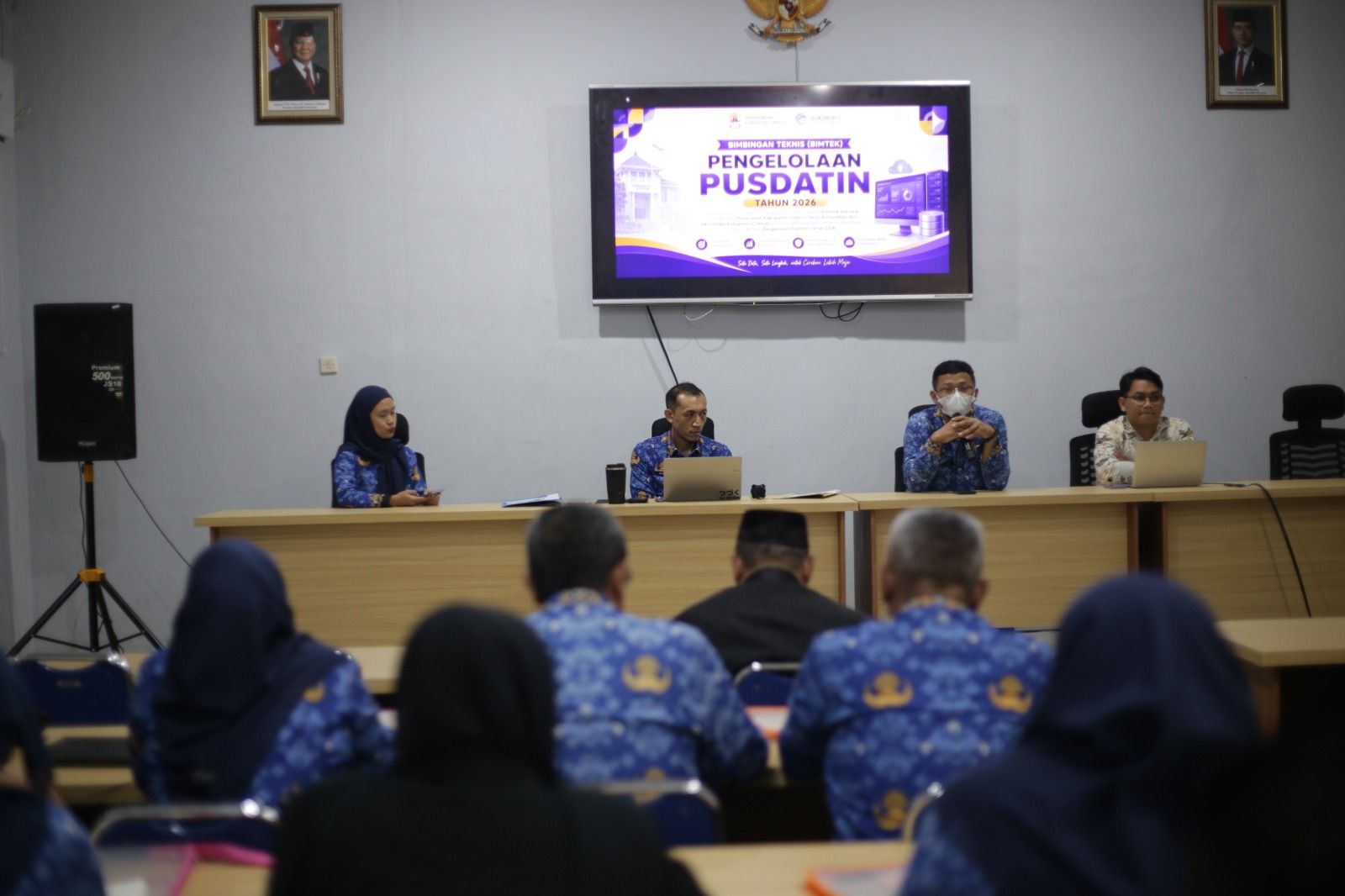 Diskominfo Cirebon Perkuat Pengelolaan Data Digital Melalui Bimtek Pusdatin