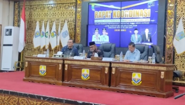 Hadiri Rakor PPID di Jambi, Sekda Zulhifni Komit Tingkatkan Keterbukaan Informasi Publik
